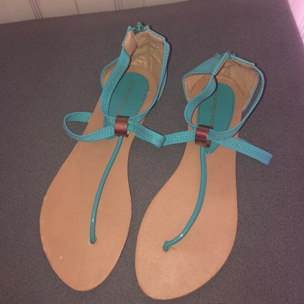 Blue Sandals